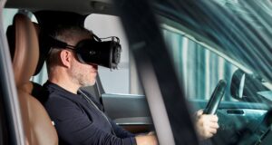 El «simulador de conducción definitivo» de Volvo utiliza la última tecnología de videojuegos para desarrollar vehículos más seguros.