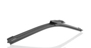 detalle de una escobilla limpiaparabrisas