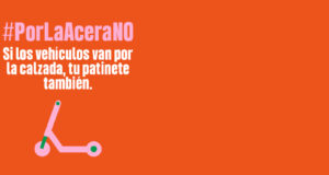 campaña DGT patinete acera-no