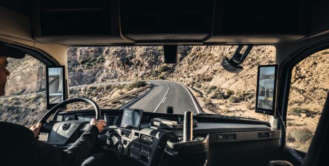 cámara retrovisor camion volvo