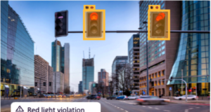 detección visual semaforo rojo IA