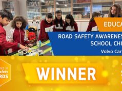 Iniciativa Volvo galardón Excellence in Road Safety Awards
