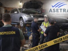 Inspección talleres ilegales automoción