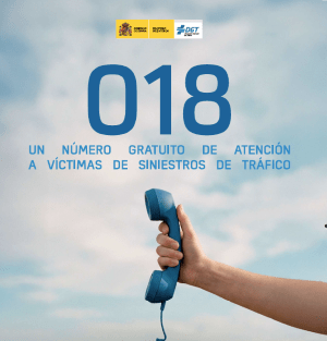 Telefono 018 atención victimas de siniestros de tráfico