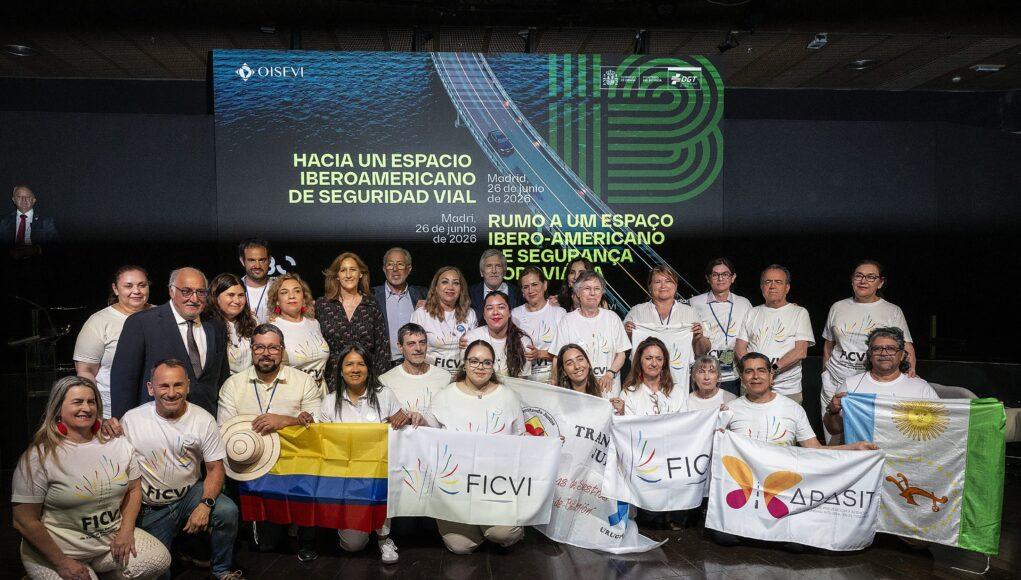 Representantes de agencias de tránsito y seguridad vial durante el encuentro iberoamericano celebrado en Madrid para impulsar una agenda común de movilidad segura.