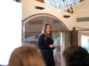 Carmen Adamuz: «La recalibración ADAS cobra cada vez más importancia porque nos hace conducir más seguros» Carmen Adamuz, directora general de Carglass España, durante el Best of Belron