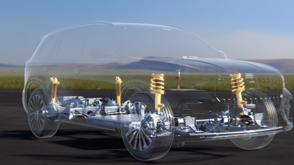 Geely Monjaro EM-i Ultra, SUV híbrido enchufable equipado con sistemas ADAS, frenado electrónico, suspensión adaptativa y tracción total inteligente.